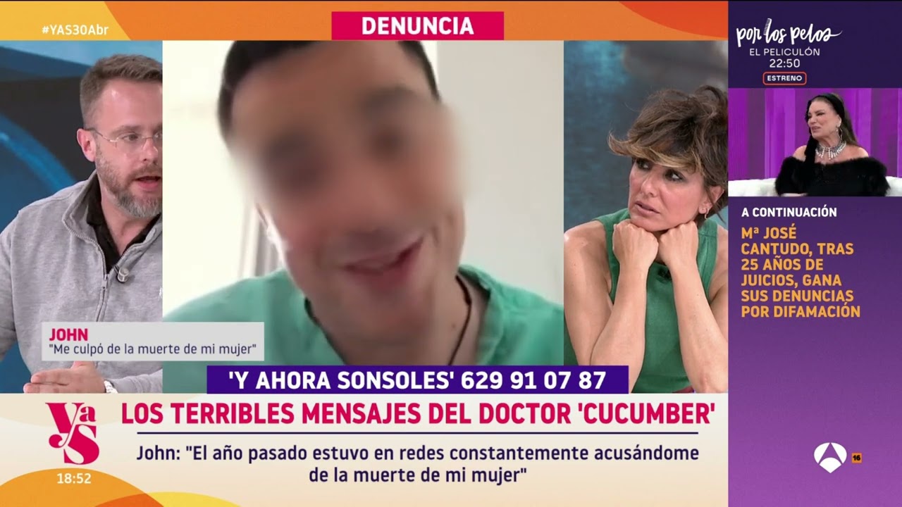 JOHN MH EN ANTENA 3 (SONSOLES) VS. DR. CUCUMBER - 30.04.2025 - GRANDISIMO JOHN MH