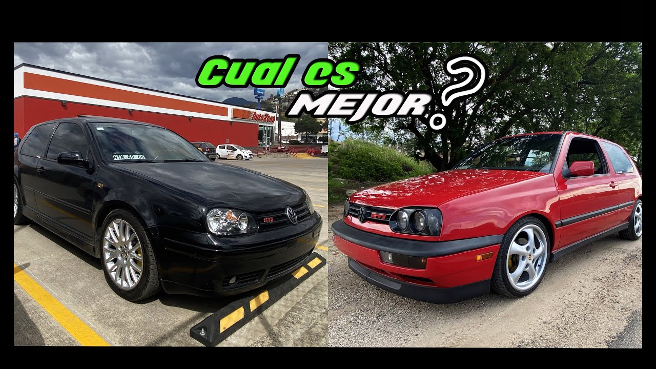 Golf Gti mk3 o Golf gti mk4 ? Cual es mejor?  MIGANEZZ
