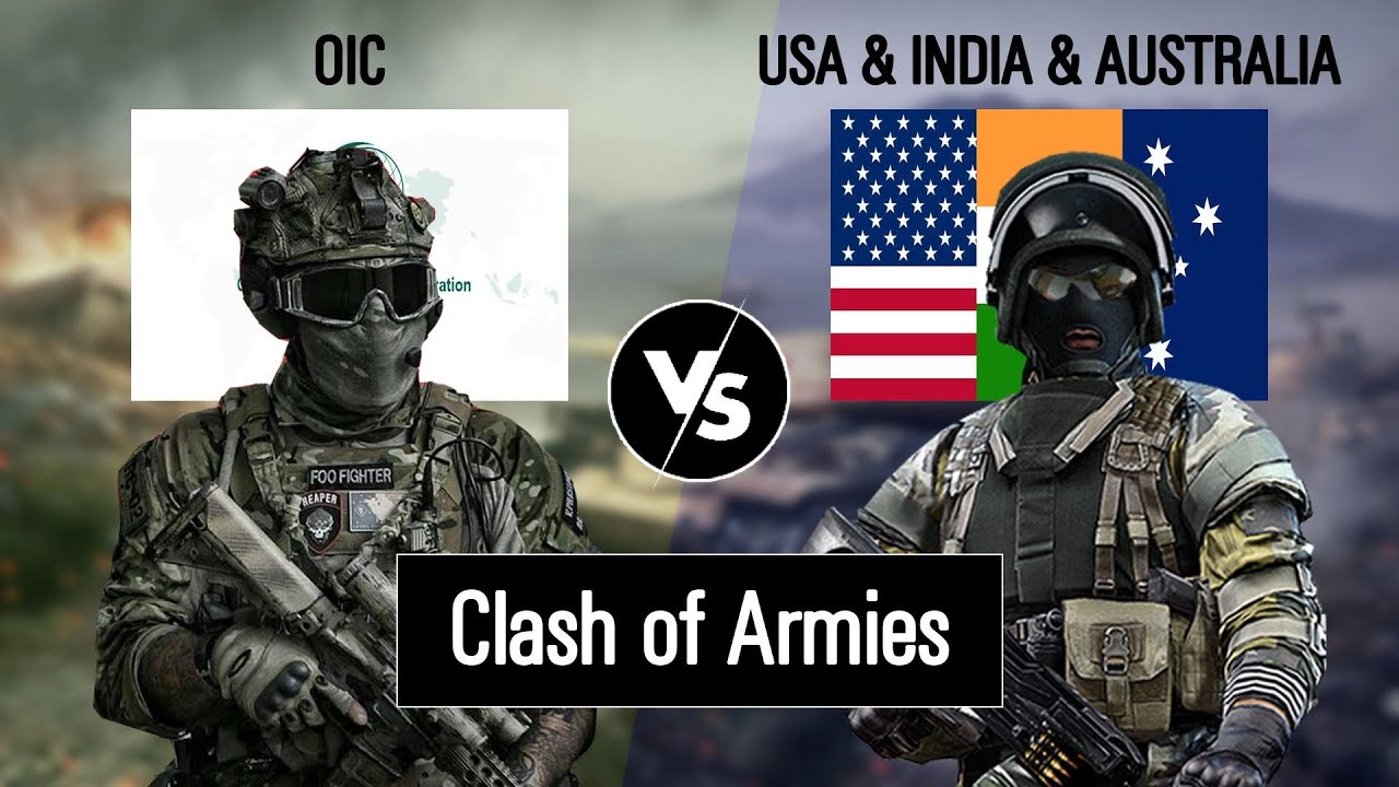 Islamic Countries vs USA & India & Australia Military Power Comparison (Military Power Comparison)
