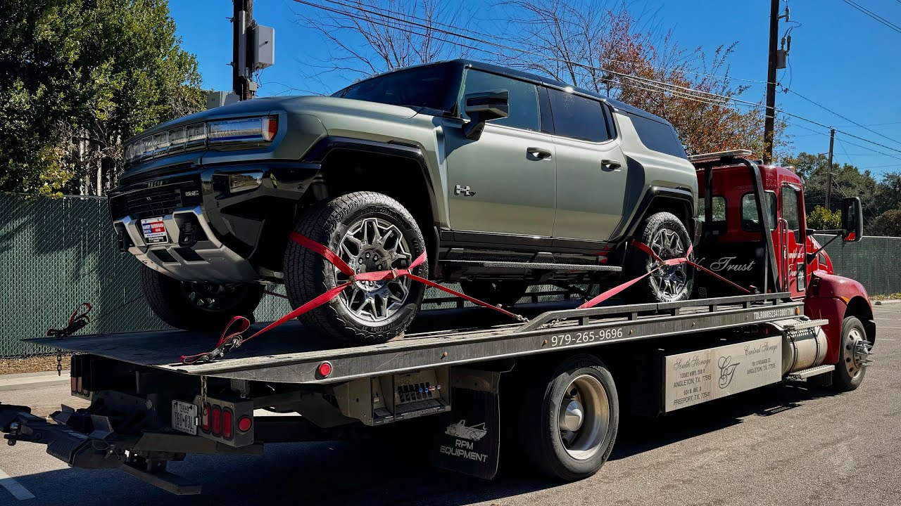 2024 Hummer EV Broke Down With Only 238 Miles!