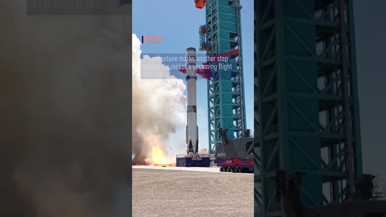 China's Zhuque-3 Y2 reusable rocket completes static fire test