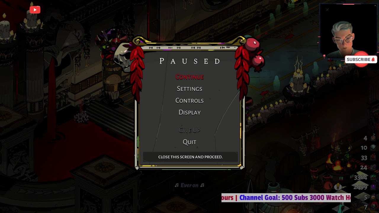 Come and watch The Old Age Gamer beat Hades LIVE 15.02.2026 Morning Session