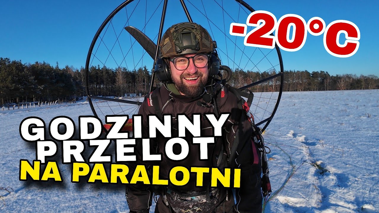 CZY ZIMĄ MOŻNA LATAĆ? Przeleciałem z Rytla do Polnicy, a mróz nie odpuszczał! PPG 