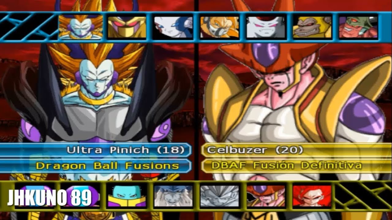 *multifusiones* ULTRA PINICH TEAM vs CELLBUZER TEAM | DRAGON BALL Z BUDOKAI TENKAICHI 3