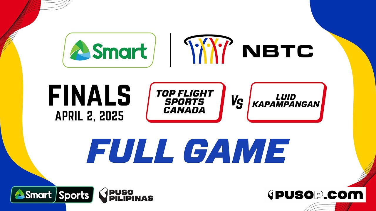 NBTC SUPREME 16 | TOP FLIGHT SPORTS CANADA VS LUID KAPAMPANGAN | FULL GAME | APRIL 2, 2025