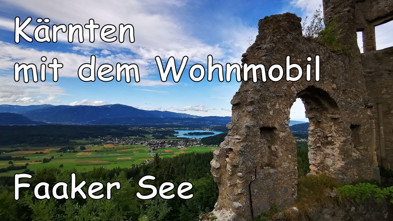 Faaker See mit dem Wohnmobil - Kärnten/Österreich