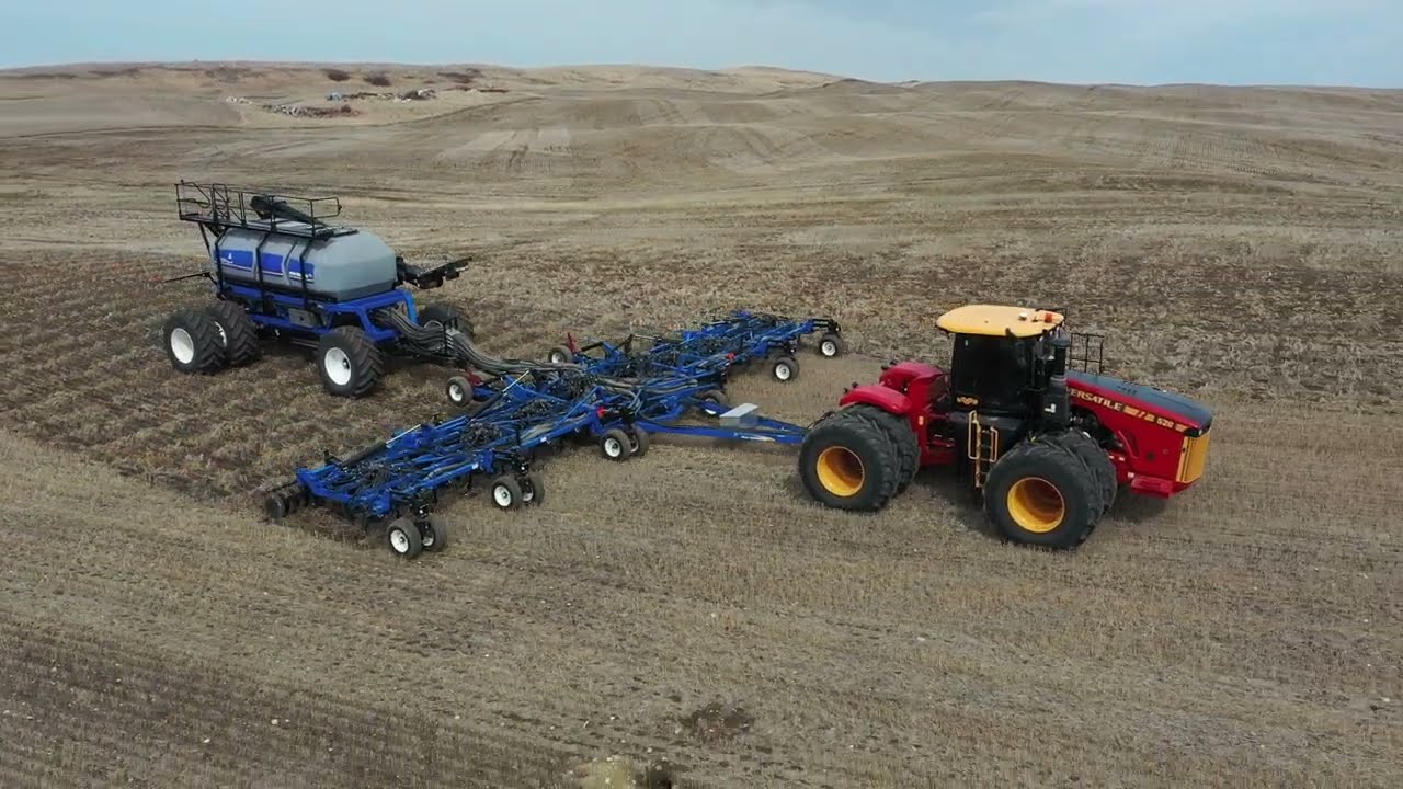 Seeding canola in April?!