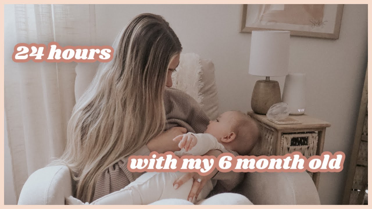 24 ЧАСА С МОИМ 6-МЕСЯЧНЫМ РЕБЕНКОМ // Новости о ребенке и послеродовом периоде