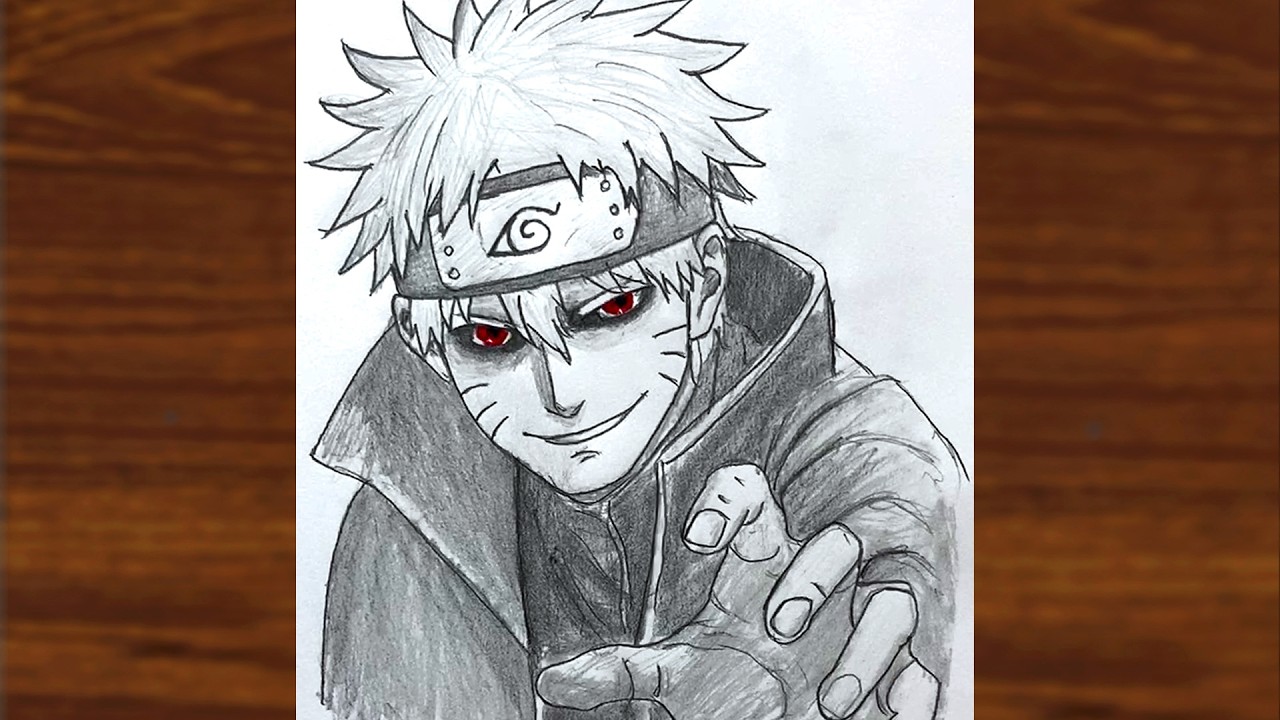 Naruto Uzumaki — When Red Eyes Stay Silent | Pencil Sketch Art