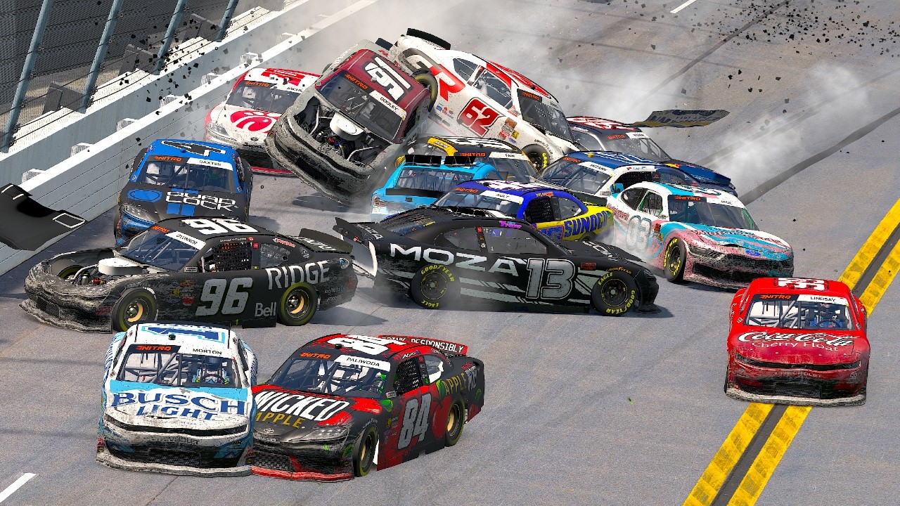 Daytona Crash Compilation | NASCAR | 2026 - iRacing