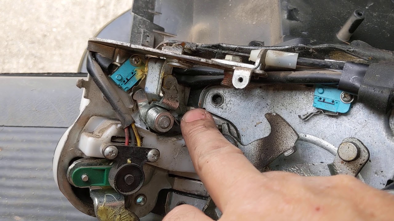 2005-2010 Honda Odyssey sliding door latch switch repair