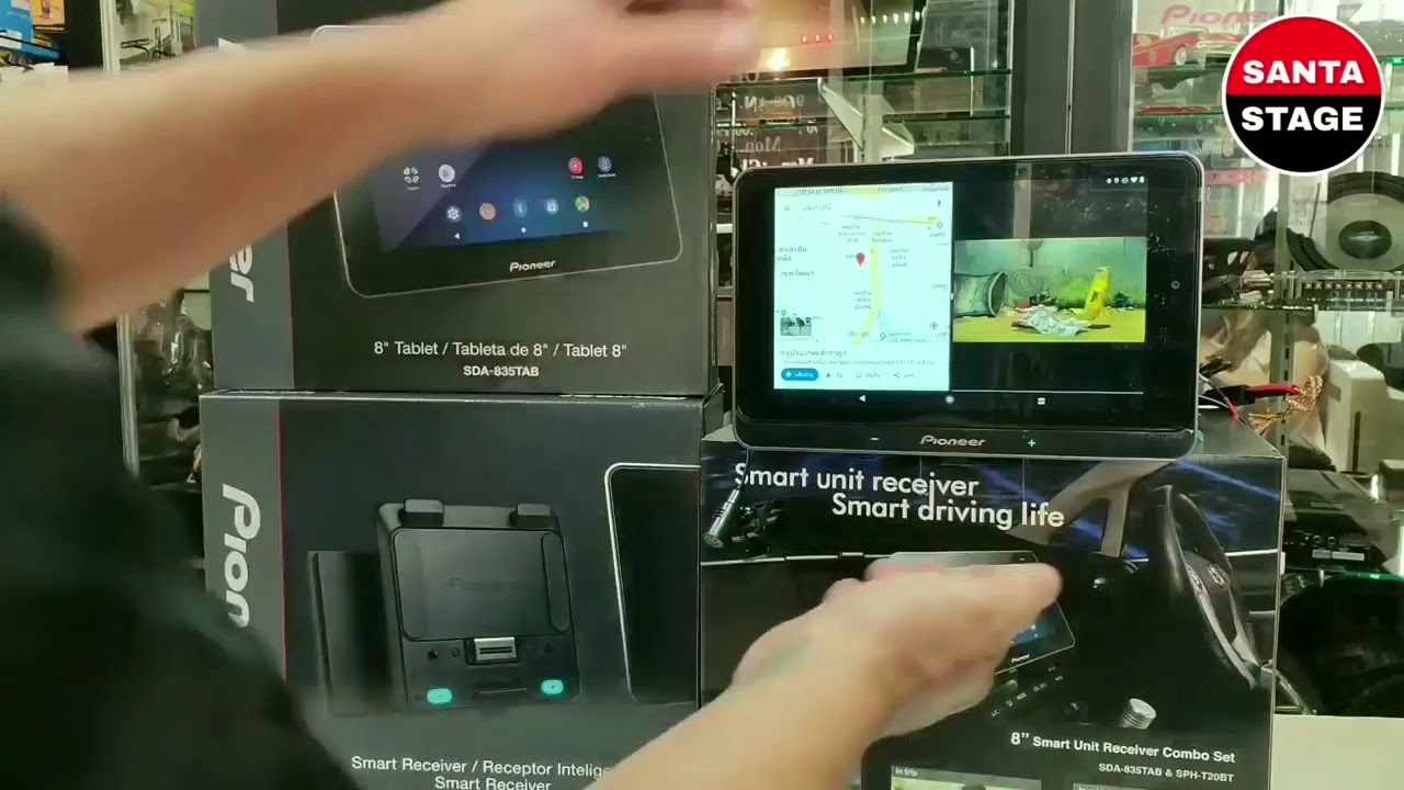 Автомагнитола-планшет Pioneer STH-80BT на Android