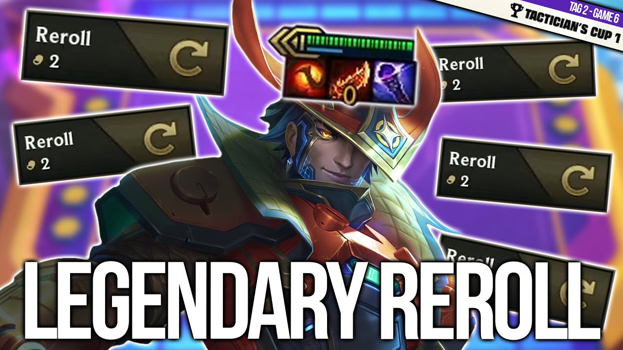 LEGENDARY REROLL bei der TFT EM?! | TFT Tactician's Cup Tag 2 Game 6