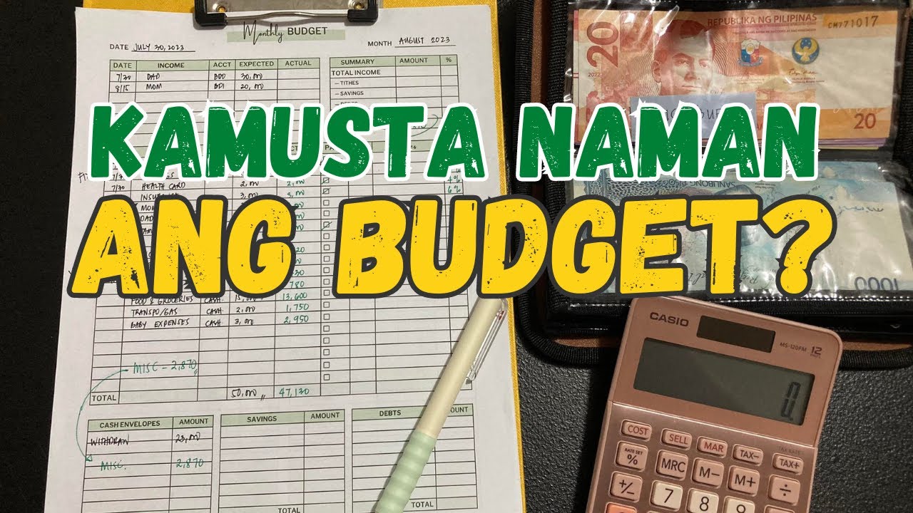 Did you stick to your Budget? Paano ba Mag Budget?