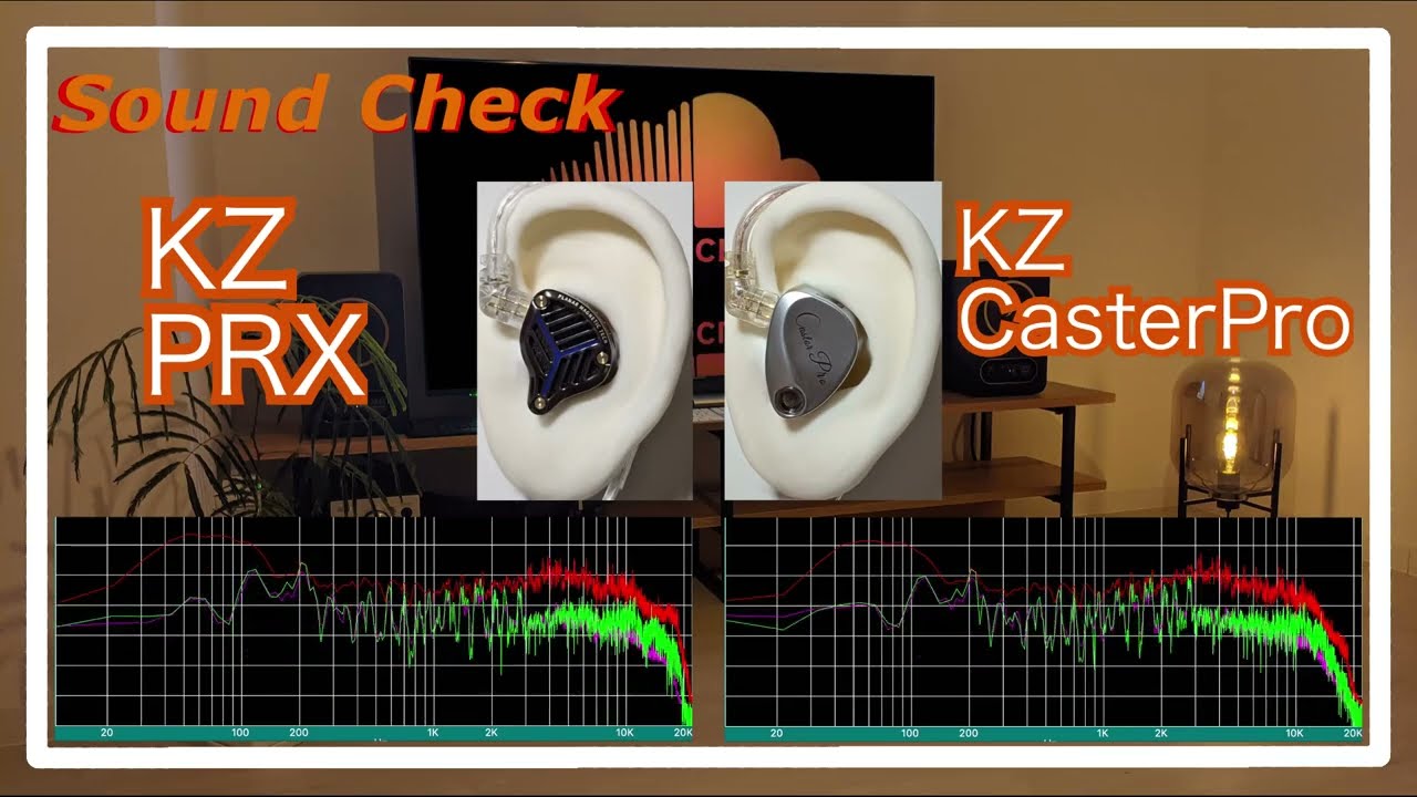 KZ PRX vs KZ Caster Pro [IEMs Chinese Sound Comparison 中華イヤホン音比較]