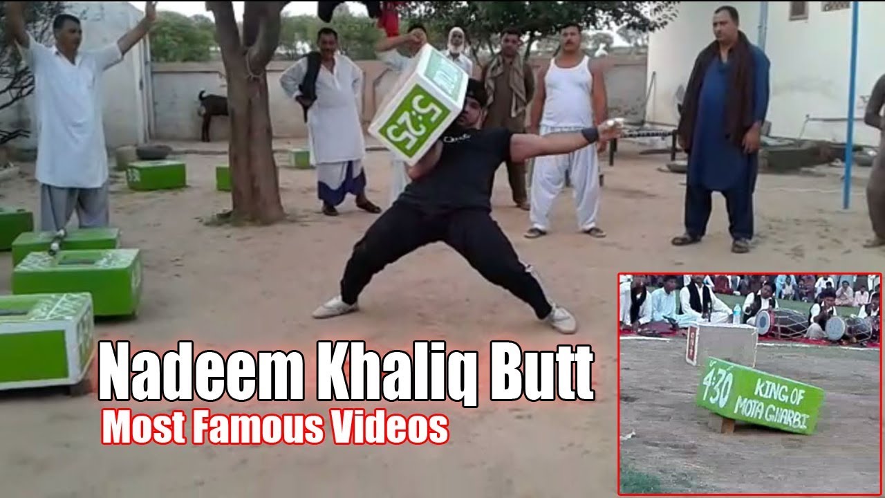 Most Famous Videos Of Champion Nadeem Khaliq Butt | Mota Gharbi Tv