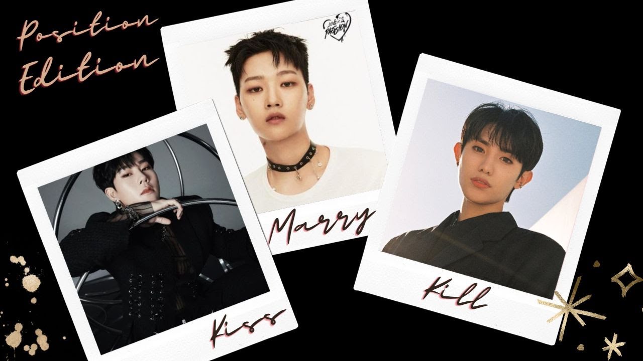 [KPOP GAME] KISS MARRY KILL - VOCALIST VS RAPPER VS DANCER EDITION - MALE IDOLS