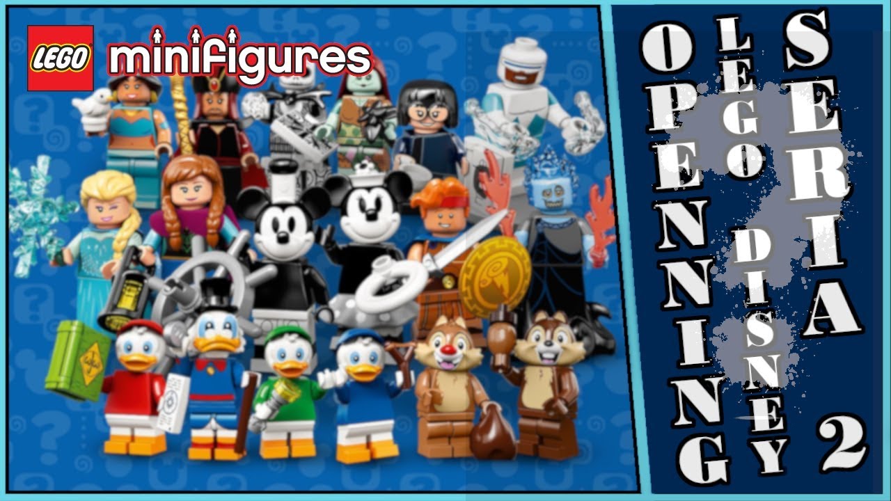 Otwieramy saszetki LEGO DISNEY Minifigures 71024 seria 2 - OPENING