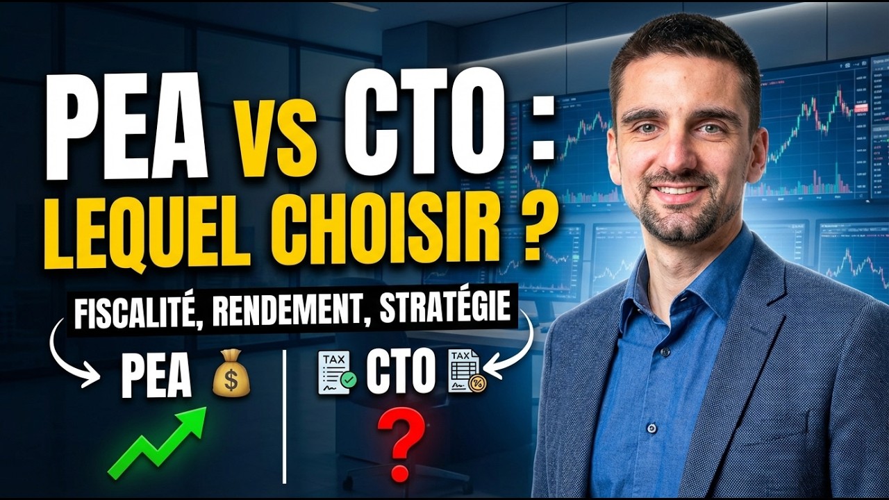 PEA ou CTO : lequel choisir pour investir en bourse ?