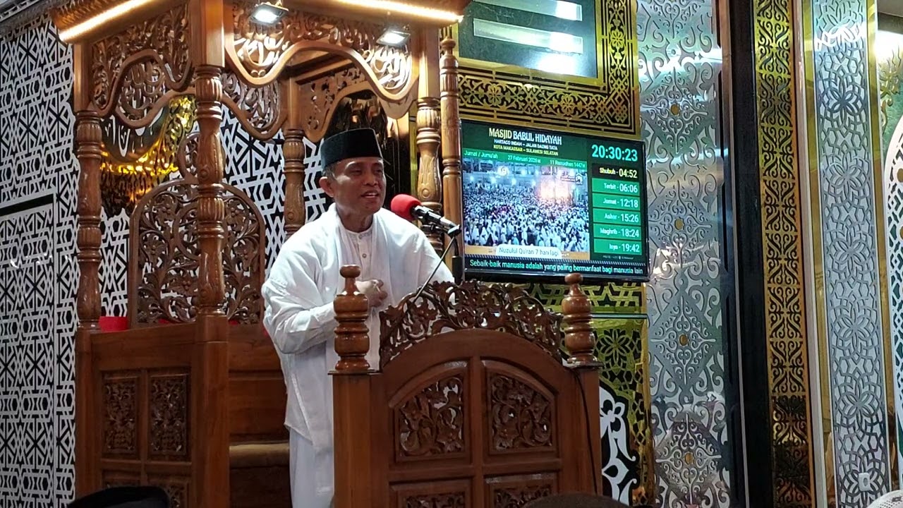 Ceramah Tarwih ke-10 Tema