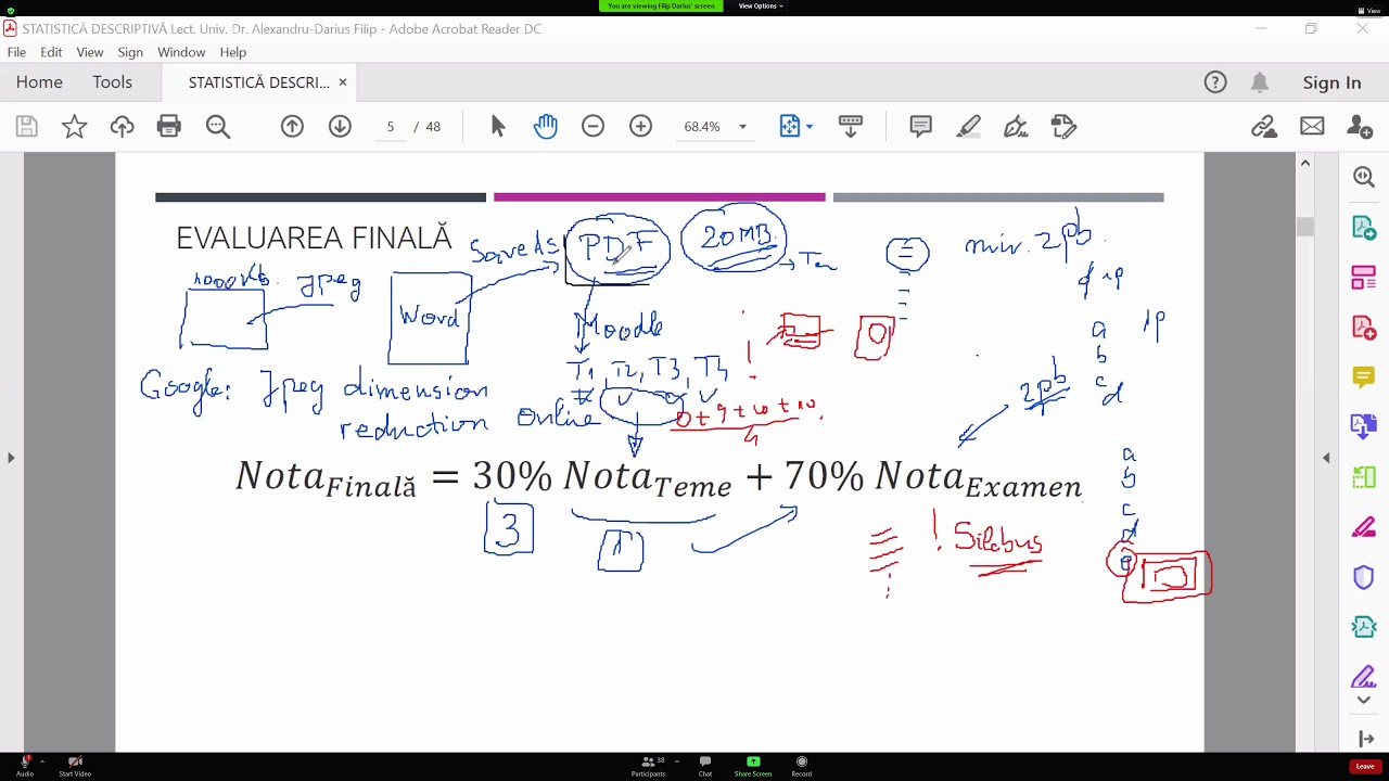 Statistica CURS 1