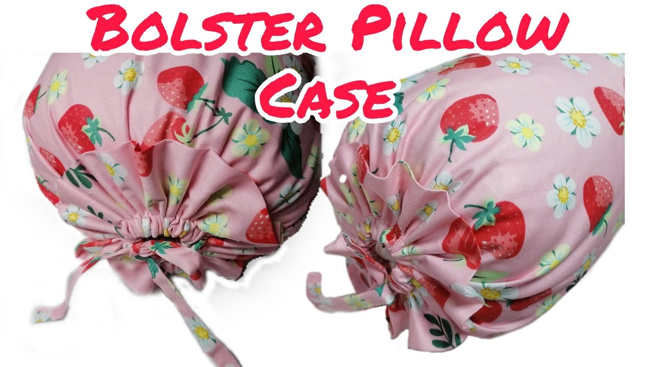 How to Sew Bolster Pillowcase method #2