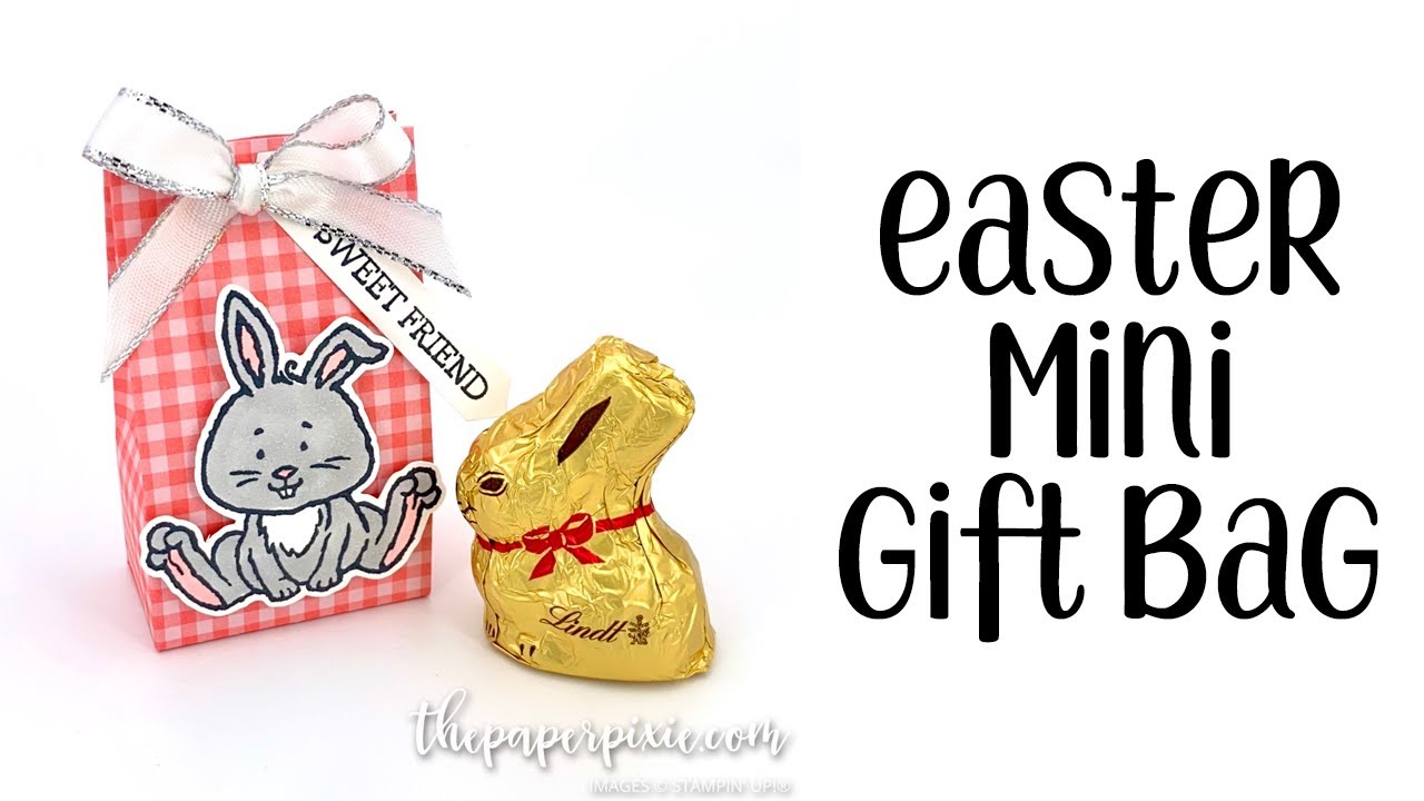 Easter Mini Gift Bag Tutorial