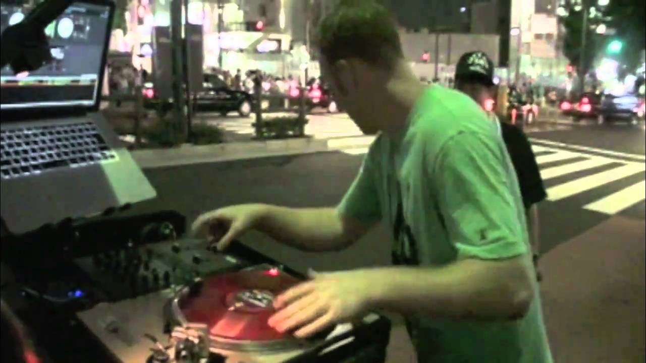 Skratch Bastid & DJ Ta-shi in Shibuya, Tokyo