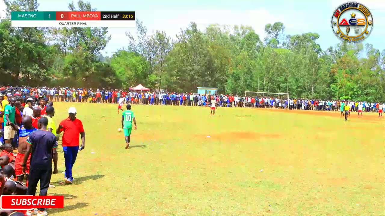 AGORO SARE OPEN TOURNAMENT|| PAUL MBOYA VS MASENO QUARTER FINALS