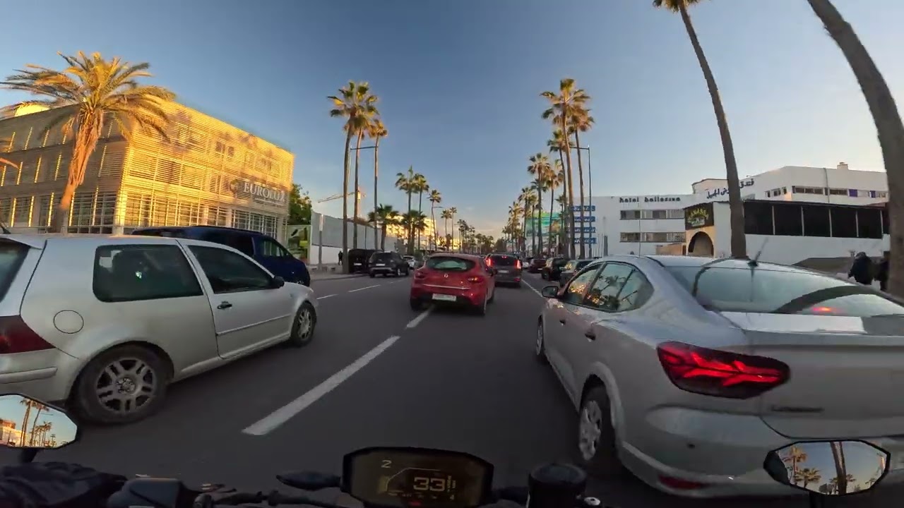 Casablanca city Sunset Ride x KTM 890 DUKE R Arrow 5K