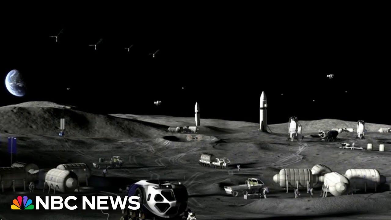 NASA announces $20 billion plan for a moon base