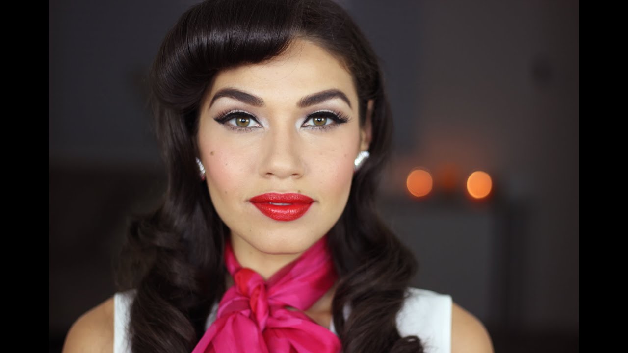 1950's Inspired Makeup Tutorial | Eman