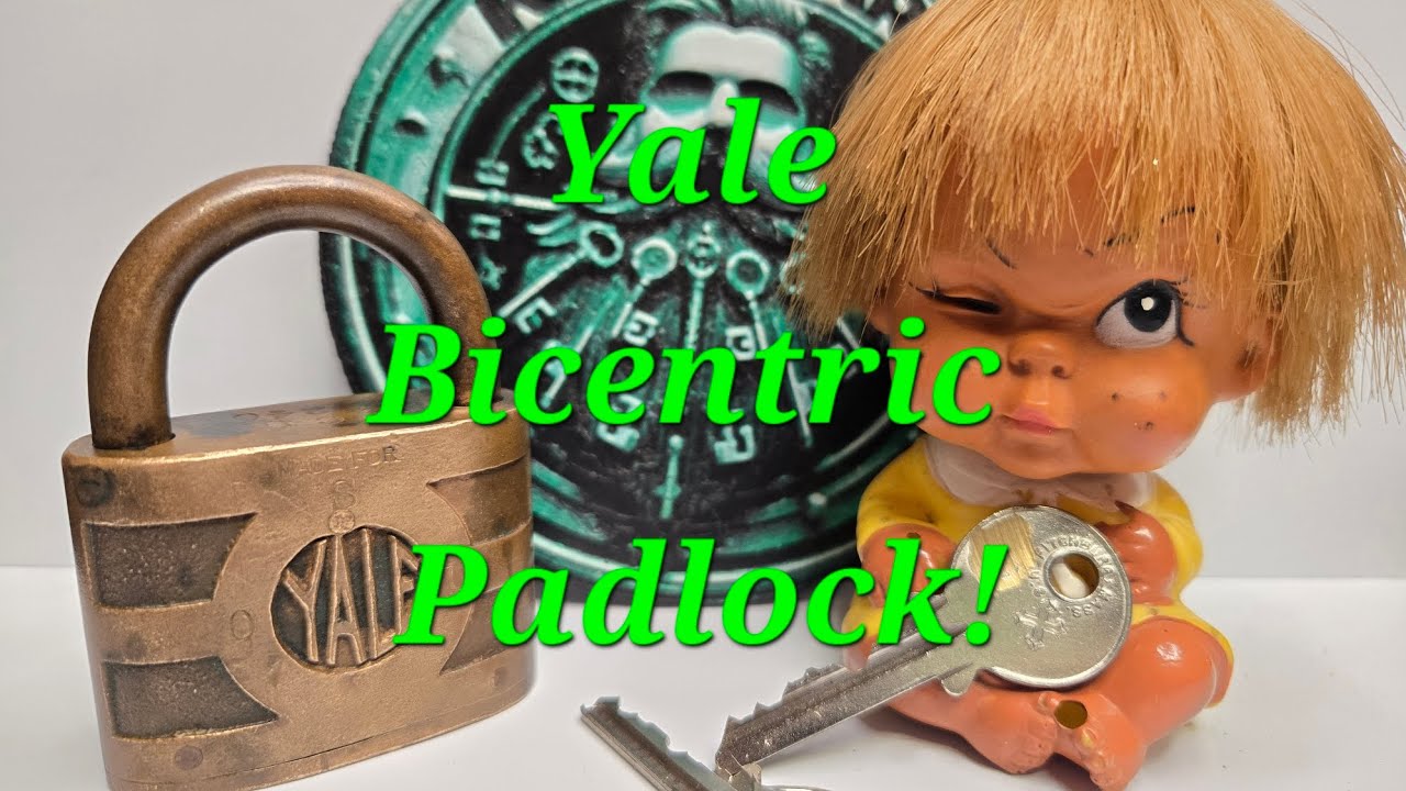 (102) Yale Bicentric Padlock picked! 