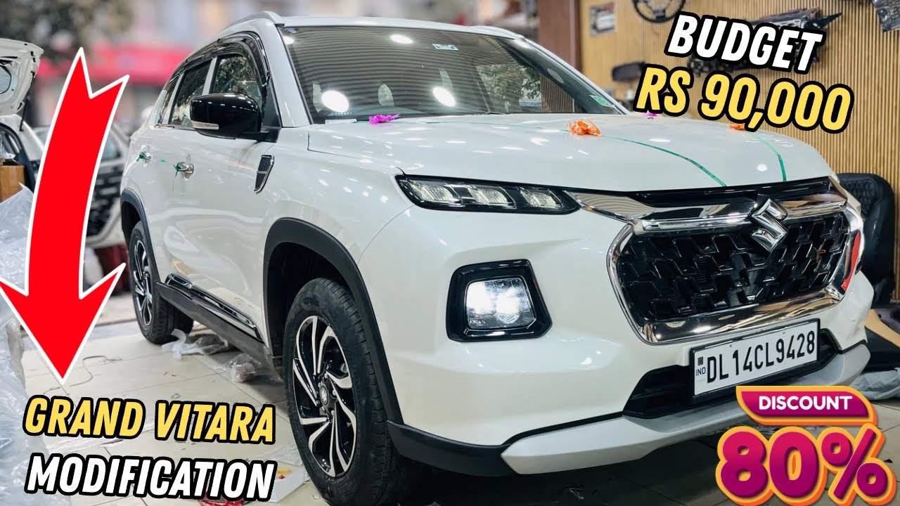 Grand Vitara Sigma Ki Rs90Hazar Wali Modification | Grand Vitara Sigma To Alpha Modified 