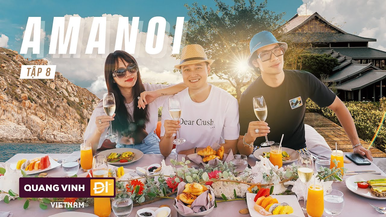 #QVĐVN - Tập 8 - Amanoi Với Dàn Khách Mời Mặn Mà Như Biển Cả (Hương Giang và Lý Quí Khánh)