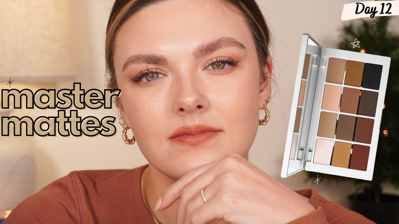 12 Days Of Palettes! Easy Matte Eye Look With @makeupbymario Master Mattes! Day 12