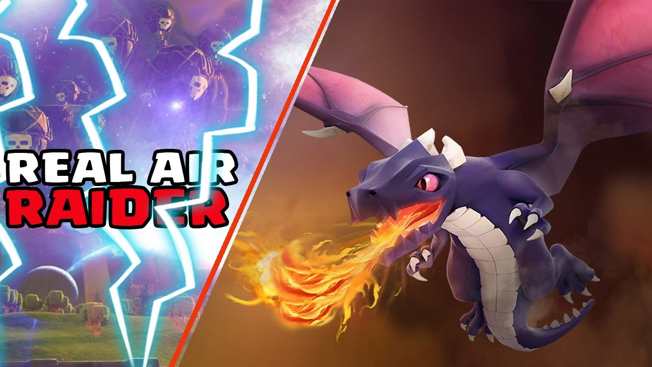 Clash of Clans Dragon Attack TH8 Strategy.