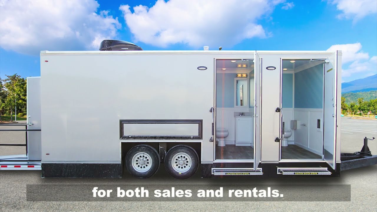 ADA Bathroom Trailer +2 Station | Endurance Series