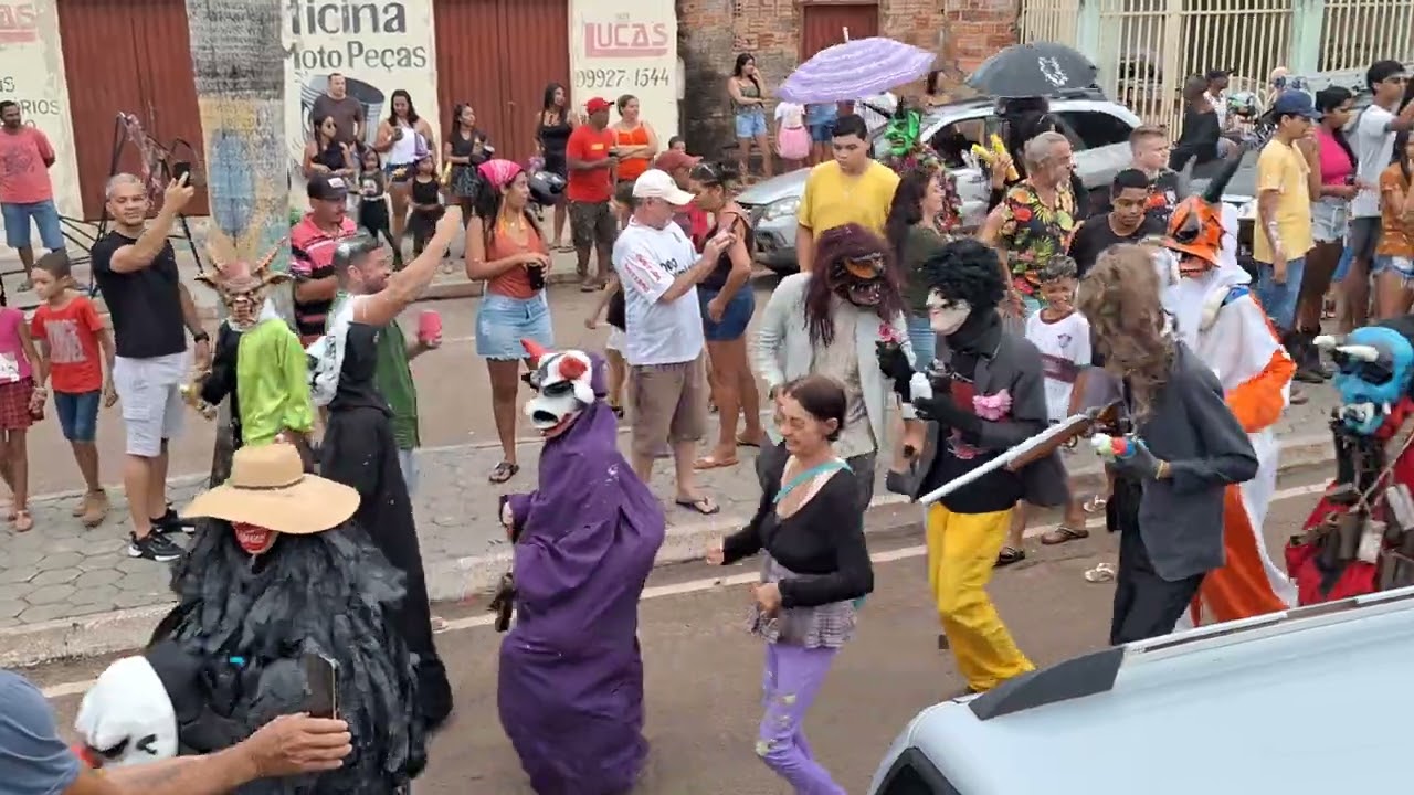 Bloco dos caretas de Guiratinga 2025