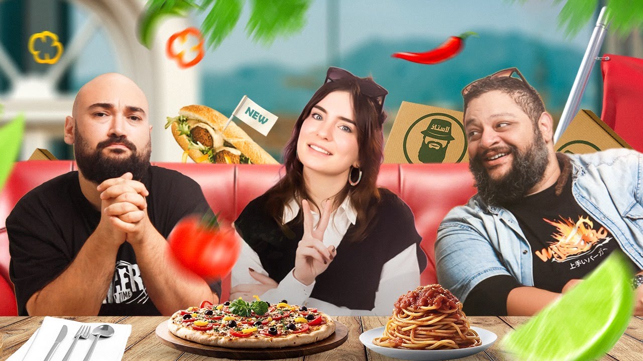 Food spot swap Ft. @20CamelsEmily  🍝🍕 (spoil awel marra tjareb mekelt al_ostedh ) 😁