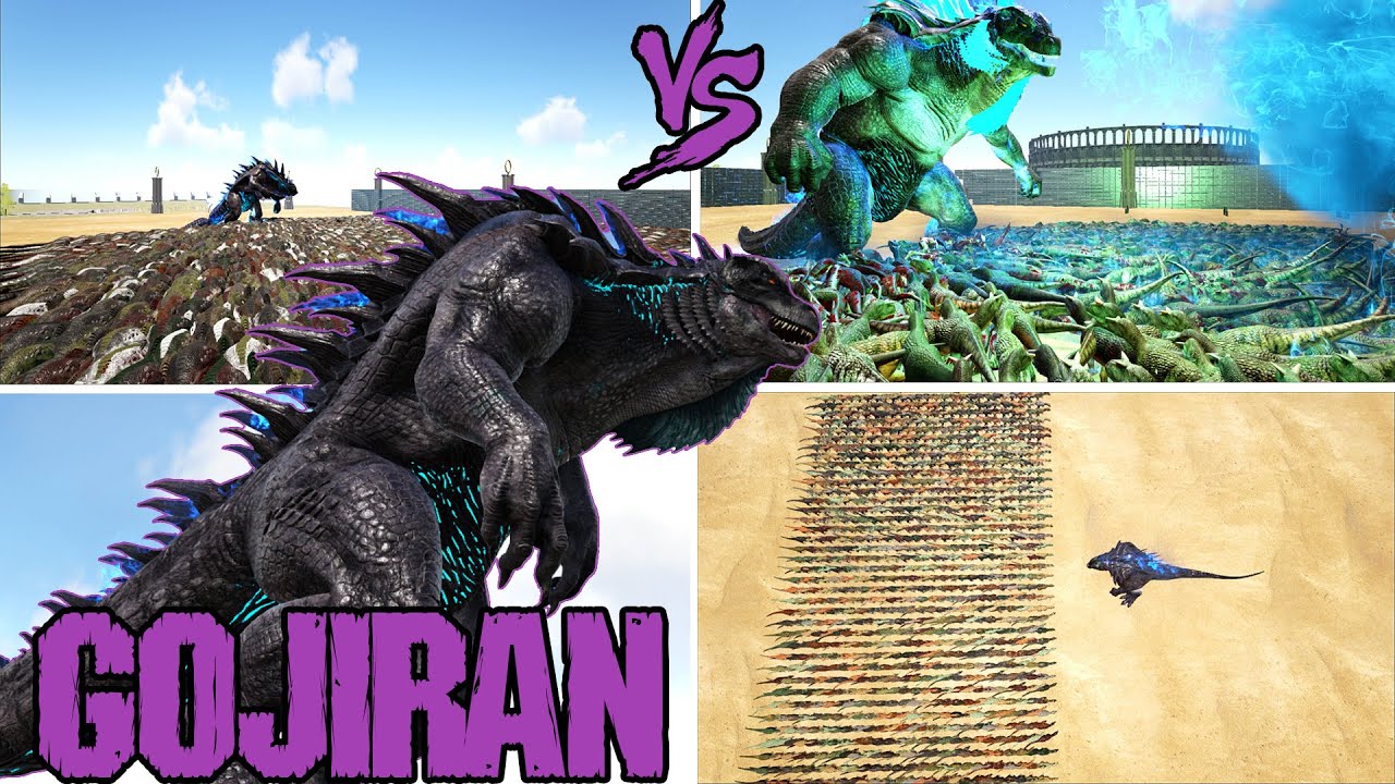 GOJIRAN vs 1000 CARNO, ALLO, REX & GIGA