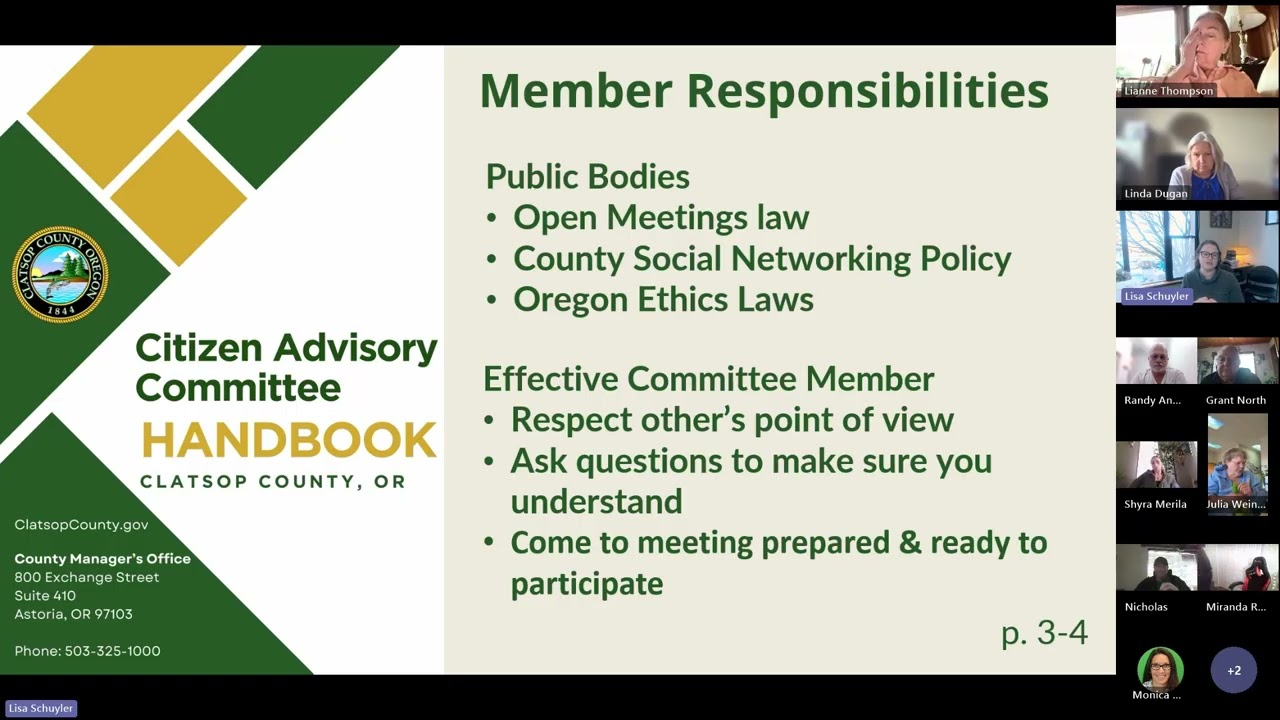 Clatsop County HSAC 02-12-2026 Meeting
