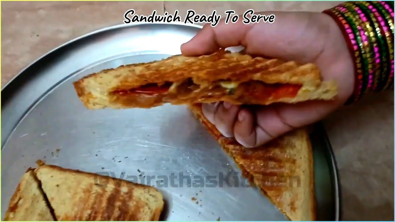 Onion Sandwich, Spicy and Cheesy #vairathaskitchen
