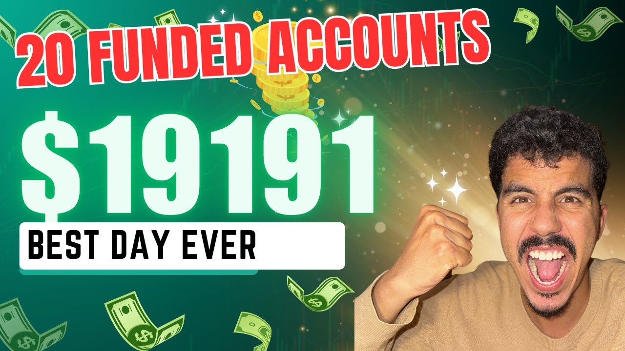 Road  To Blow up my  20 Funded accounts- Live Trading