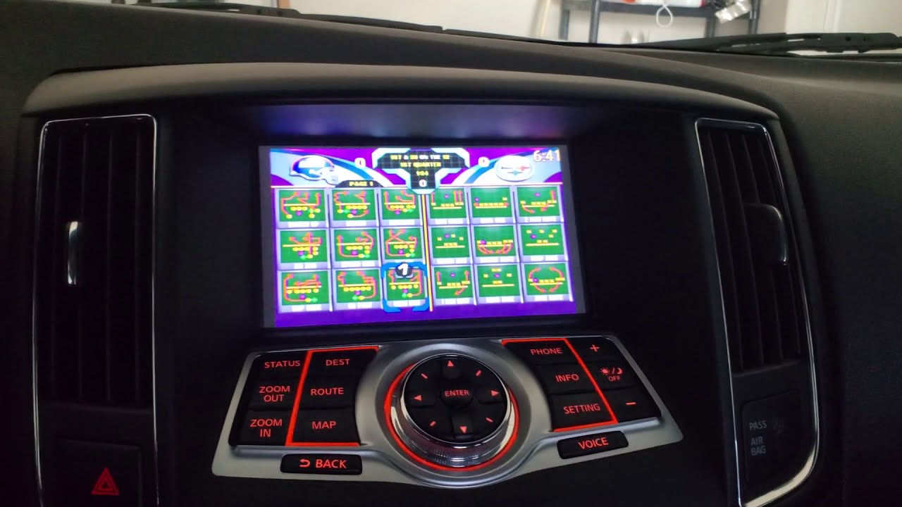 Watch movies and play games on a 09-14 Nissan Maxima screen #nissanmaxima