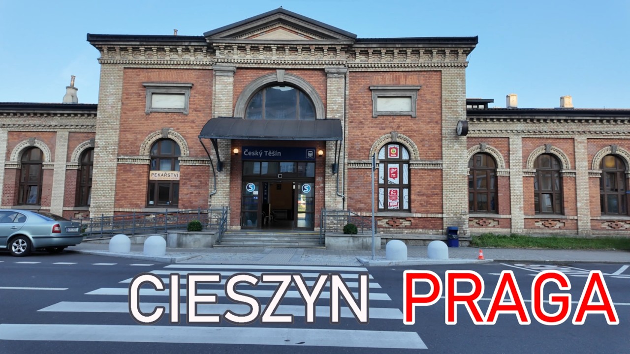 Pojechałem pociągiem Regiojet trasą Cieszyn - Praga
