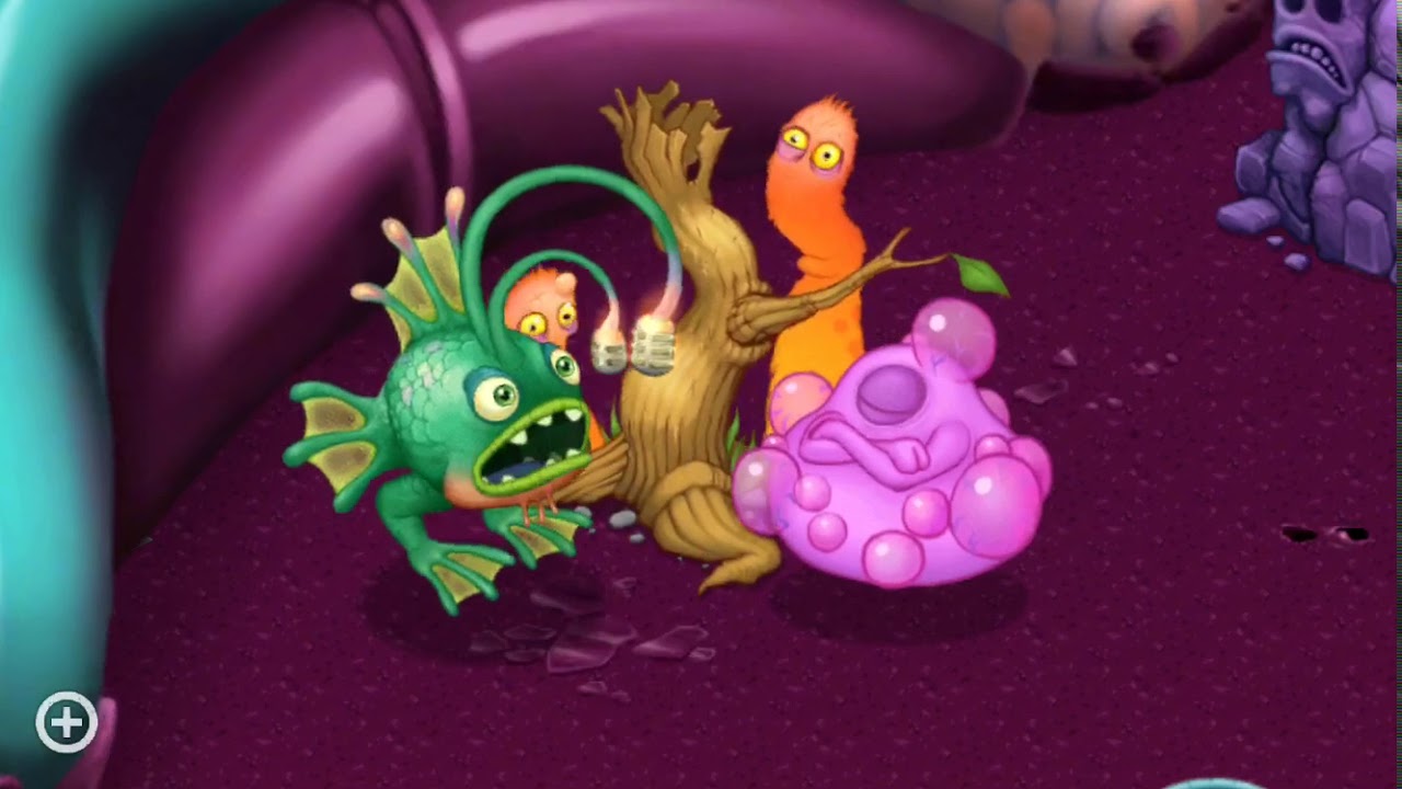 Phangler, Bonkers, and Poppette Trio (Psychic Island)