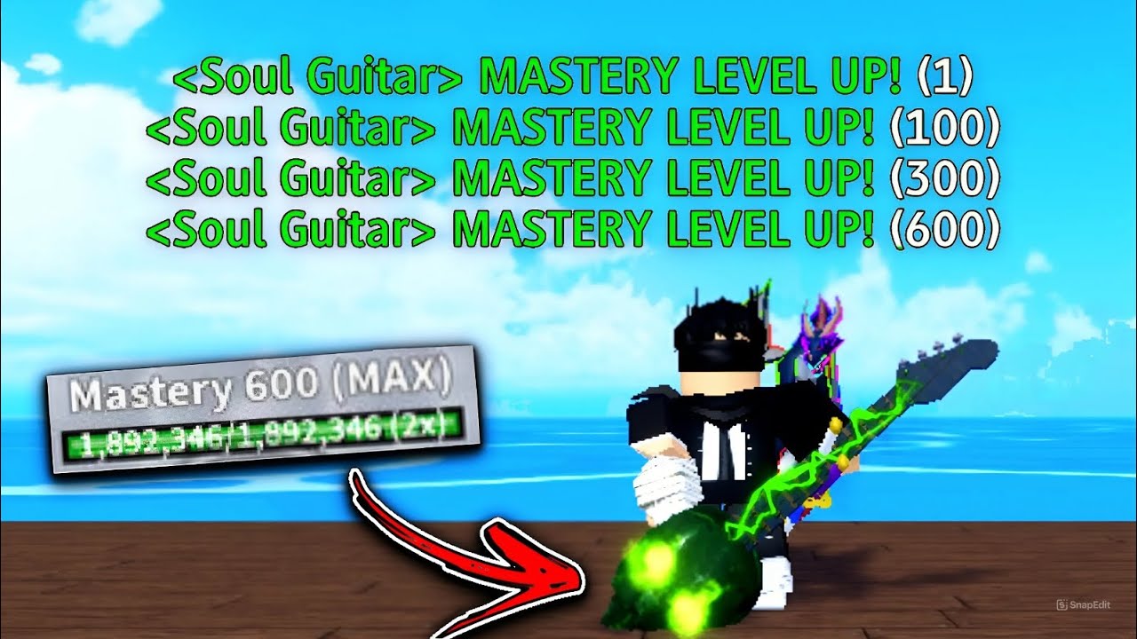 Como Upar Maestria R&Aacute;PIDO de QUALQUER Item no Blox Fruits! (SEM 2X MASTERY)