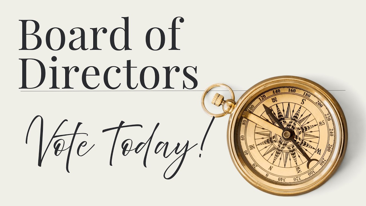 RJO Board of Directors Election 2027