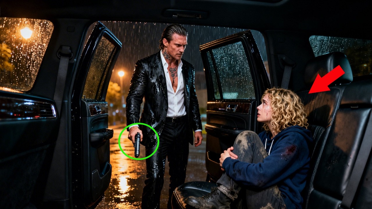 Mafia Boss Points a Gun at a Girl… Then Sees Her Bruises and Changes Everything
